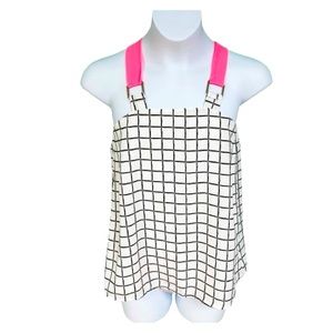 NWOT Kiddo by Katie Saks 5th Avenue Striped Swing Open Back Top Girls Size S 8